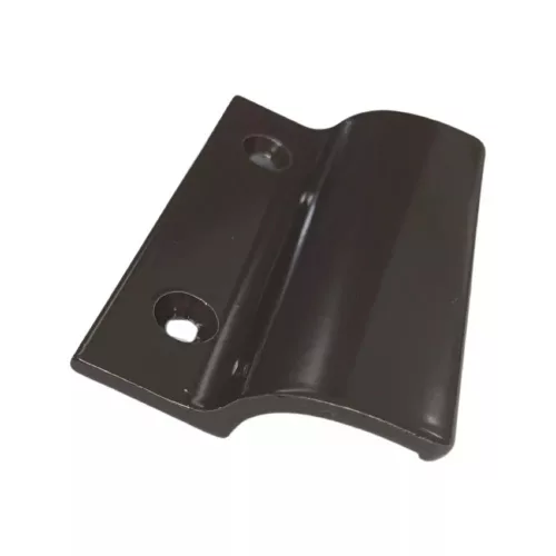 Erkélyajtó kilincs határoló nélküli - alumínium - barna