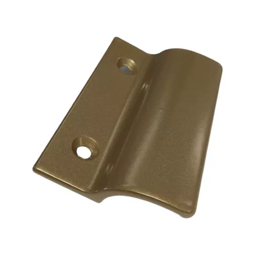 Erkélyajtó kilincs határoló nélküli - alumínium - bronz