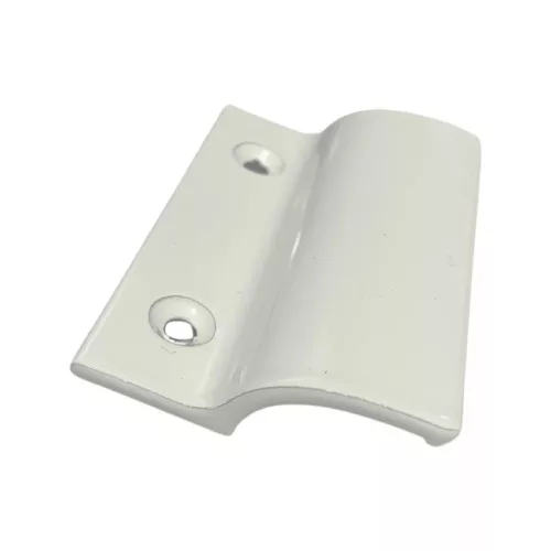 Erkélyajtó kilincs határoló nélküli - alumínium - fehér