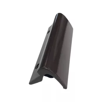 Erkélyajtó kilincs keskeny alumínium - barna