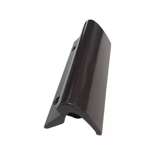 Erkélyajtó kilincs keskeny alumínium - barna