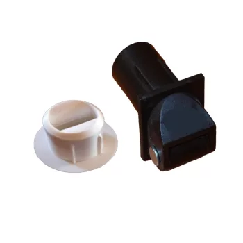 Redőny gurtni bevezető (mini, csöves) barna