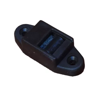 Redőny gurtni bevezető (mini műanyag, kefés)- barna