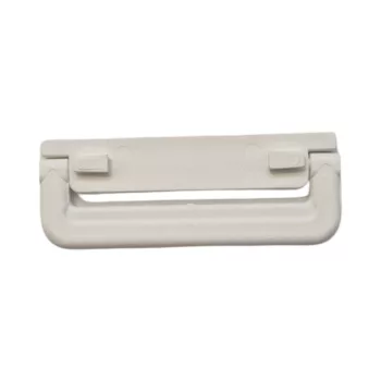   Rolós szúnyoghálóhoz lehajtható fogantyú, fehér - nútba húzható (keskeny nútos)