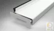 Alumínium végzáró új extrudált alumínium ablakpárkányhoz L típus 320 mm