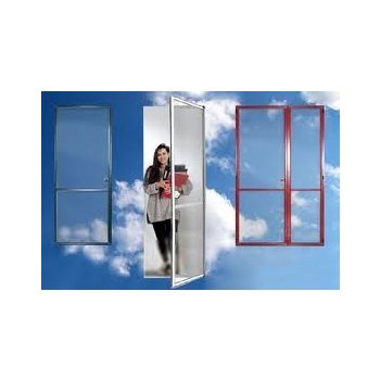 Szúnyogháló nyíló ajtó (összeszerelt) - egyedi méretre gyártott