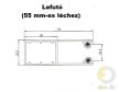 4. Garázskapu redőny 55 mm-es lamellákkal - fehér