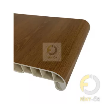   1. Fényes fóliás aranytölgy mintás beltéri ablakpárkány 250 mm