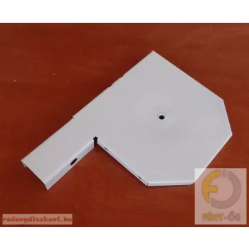   5. Redőnytok végprofil 160 mm-es hagyományos tokhoz,  fehér