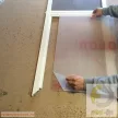 Szúnyogháló ajtó szett - egyedi méretre gyártott (POLIKARBONÁT BETÉTTEL)