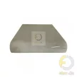 1. Fényes fóliás fehér márvány mintás beltéri ablakpárkány 250 mm